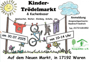 Mehr über den Artikel erfahren Kindertrödelmarkt am 30.07.2025